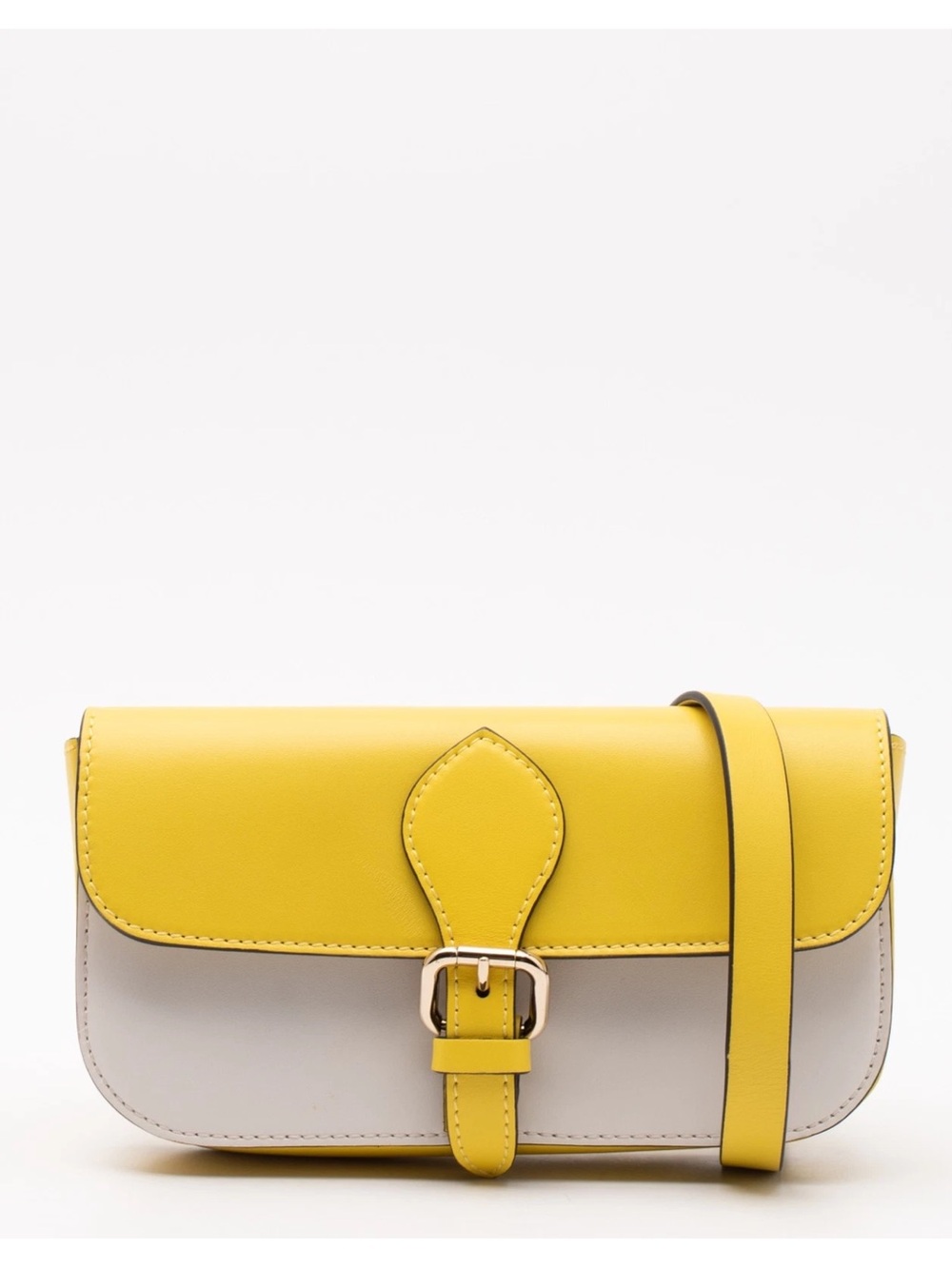RED VALENTINO Leather Crossbody Bag Adjustable Strap Magnetic Flap - Picture 4 of 16
